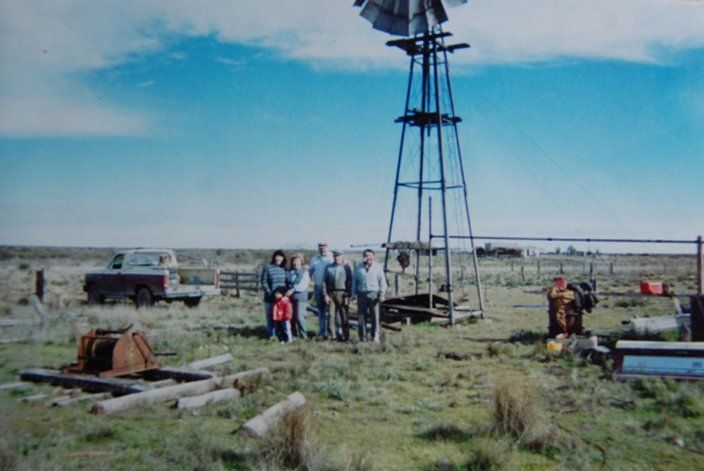 Escena de uno de los tantos molinos que reparó Villagrán en casi 40 años de trayectoria.