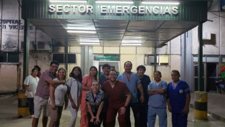 El trabajador de la salud habló del duro momento que atraviesan.
