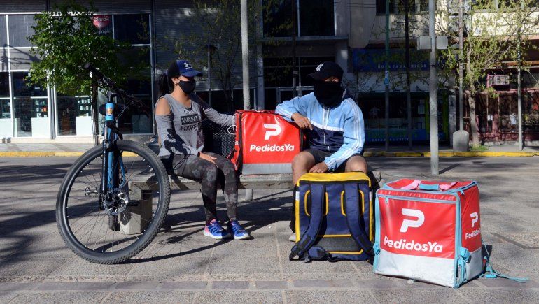 Por la pandemia, se duplicó la cantidad de repartidores en bicicletas