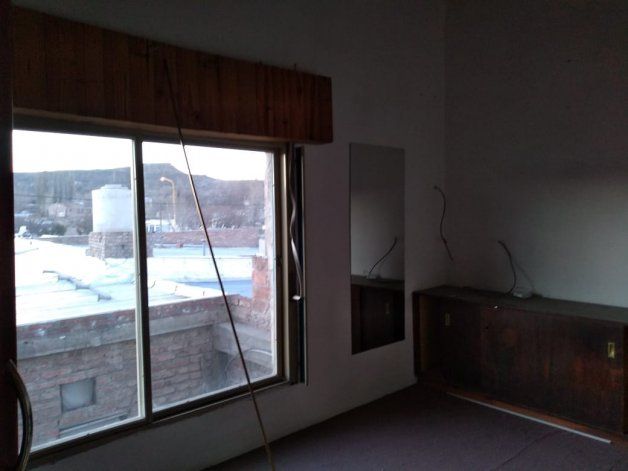 La habitación de una de las casa que alquiló.