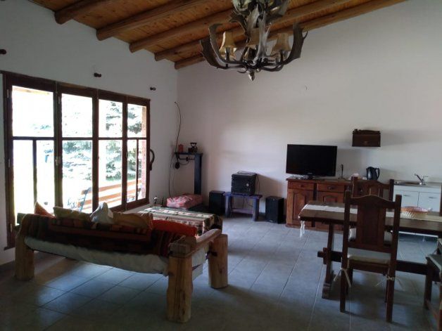 Cómo entregó el living, tras las remodelaciones.