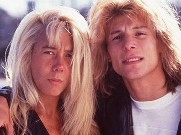 Otros tiempos, cuando Nannis y Caniggia eran un feliz matrimonio.