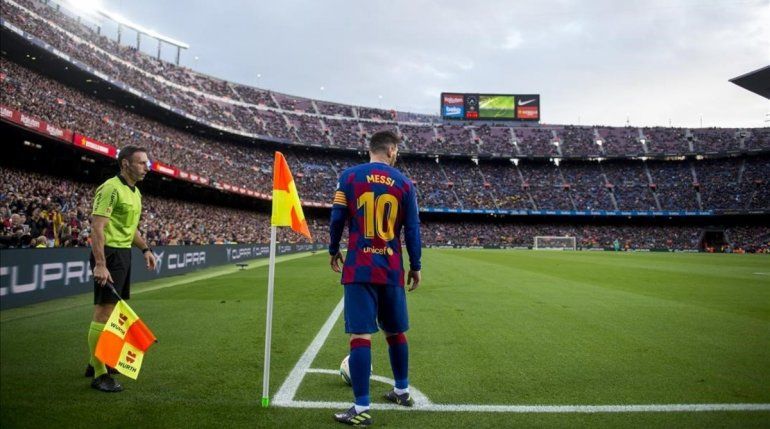 El Barcelona de Messi empezó afilado la liga.