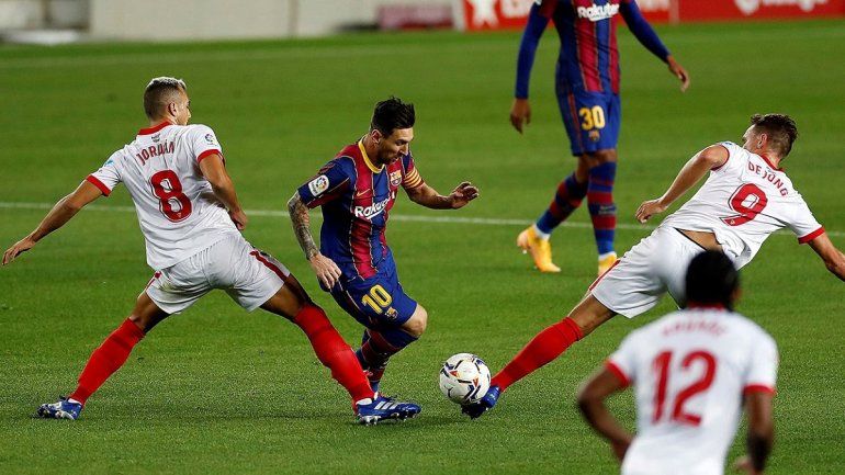 Todo lo que pasó en el Barcelona contra Sevilla de este domingo