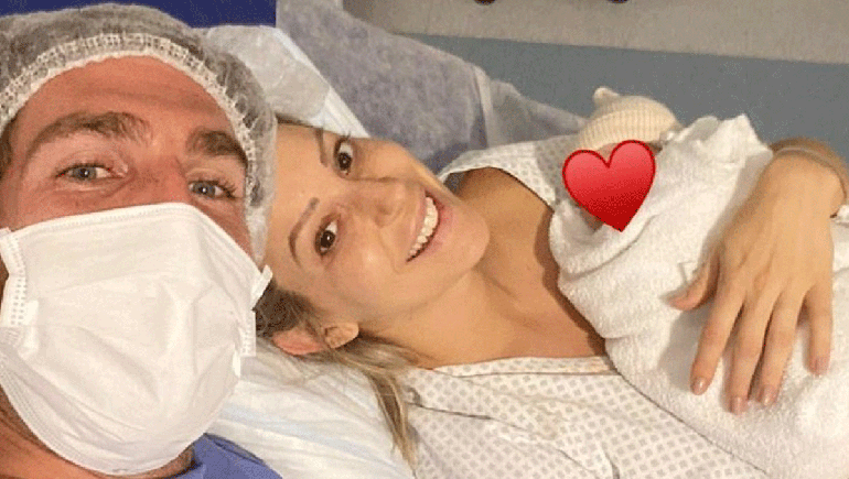 Felicidad absoluta: Noelia compartió fotos con su hijo