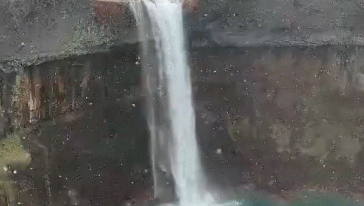 video magico: del verano a la nieve sin escalas, asi esta el salto del agrio