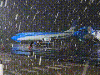 que cayo en la madrugada en neuquen: ¿eran copos de nieve o aguanieve?