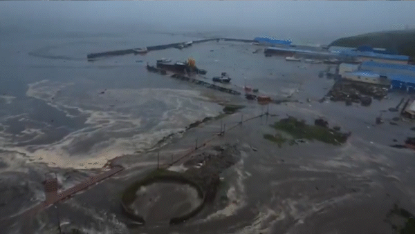 como se prepara chile para la llegada del tsunami