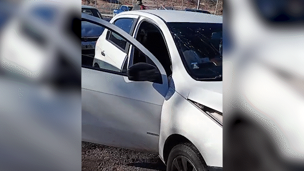 Fuerte choque en cadena en la Ruta 7 a la altura del Cañadón de las Cabras | LM Neuquen Fuerte choque en cadena en la Ruta 7 a la altura del Cañadón de las Cabras