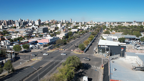 Avanza la obra de Avenida Mosconi con los primeros 2 kilómetros de un total de 14 que tiene la arteria.