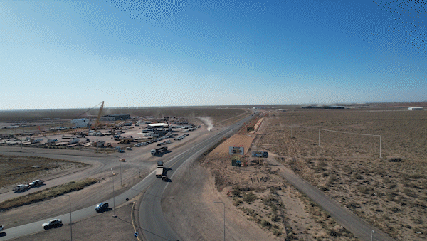 Empezó la duplicación de, asfalto de la Ruta 67. | LM Neuquen Empezó la duplicación de, asfalto de la Ruta 67.