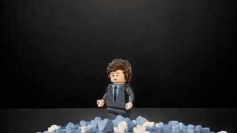 un personaje lego, el llamativo video que publico javier milei por el dia del trabajador un personaje lego, el llamativo video que publico javier milei por el dia del trabajador