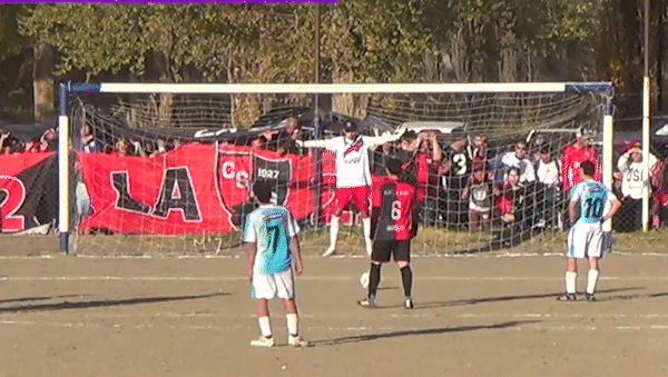 Así fue el penal errado por Bruno Offidani. | LM Neuquen Así fue el penal errado por Bruno Offidani.