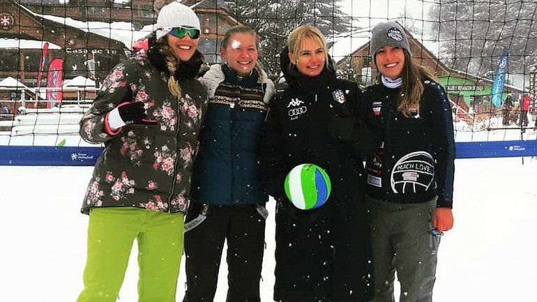Celebrities who chose Río Negro to enjoy the snow