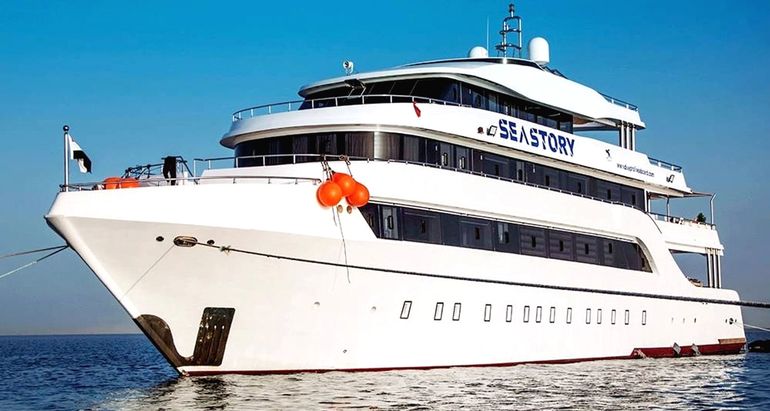 El barco turistico que naufragó en el Mar Rojo El barco turistico que naufragó en el Mar Rojo
