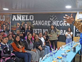 Rucci ante la militancia.