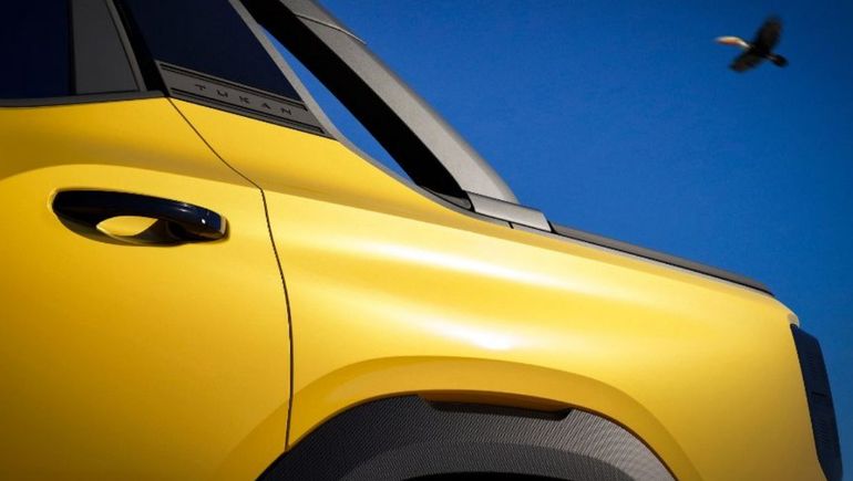 La primera imagen oficial de la Volkswagen Tukan difundida por VW.&nbsp;