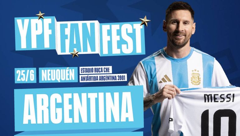 La Copa América se vive en el YPF Fan Fest