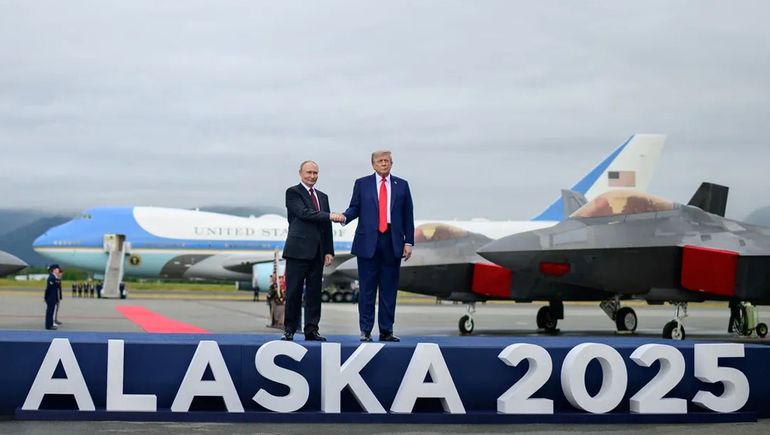 Trump y Putin debatieron en Alaska el futuro de Ucrania