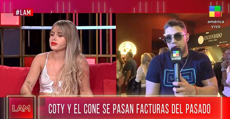 La pelea cara a cara de Coti y el Conejo después del Bailando