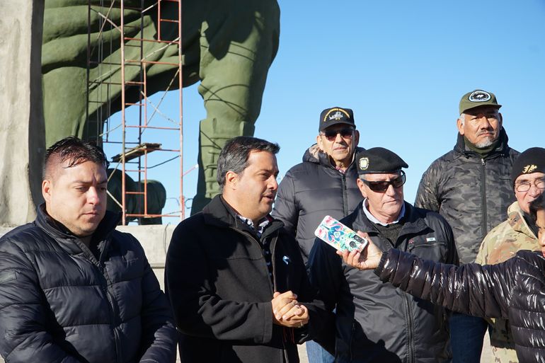 El monumento al Soldado Argentino de Zapala será inaugurado el 9 de junio. El monumento al Soldado Argentino de Zapala será inaugurado el 9 de junio.