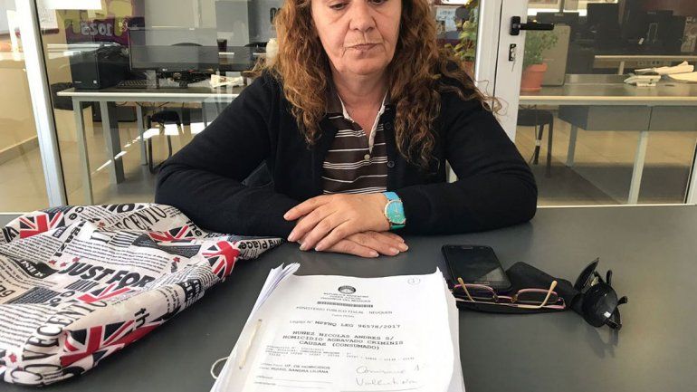 A mi hijo lo tienen como perejil y el asesino está libre