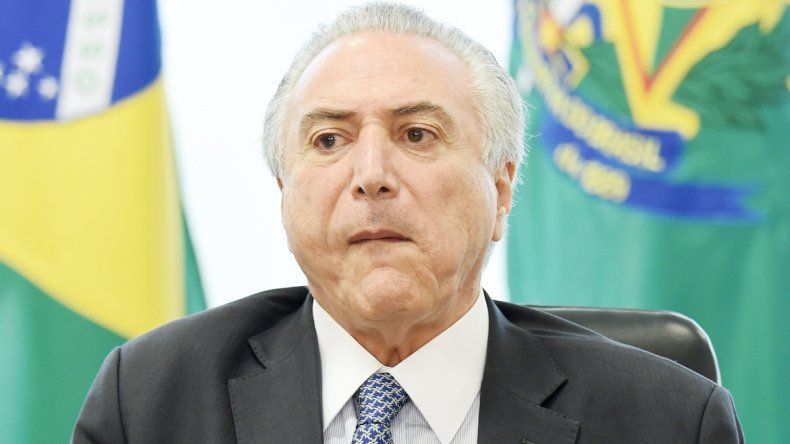Michel Temer, presidente interino de Brasil.
