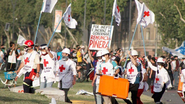 Chile: la Cruz Roja dice que hay más de 2500 heridos