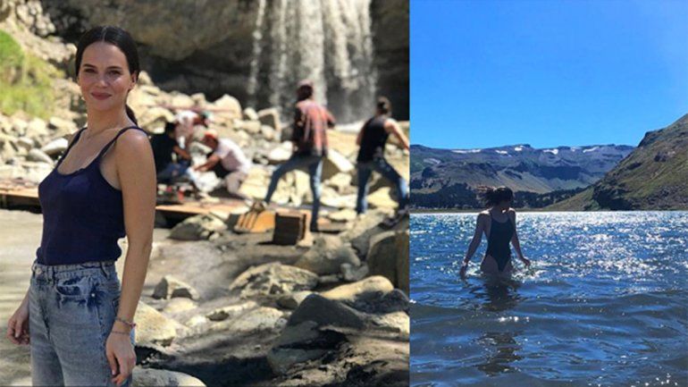 Neuquén de película: Luz Cipriota filma en Caviahue y San Martín