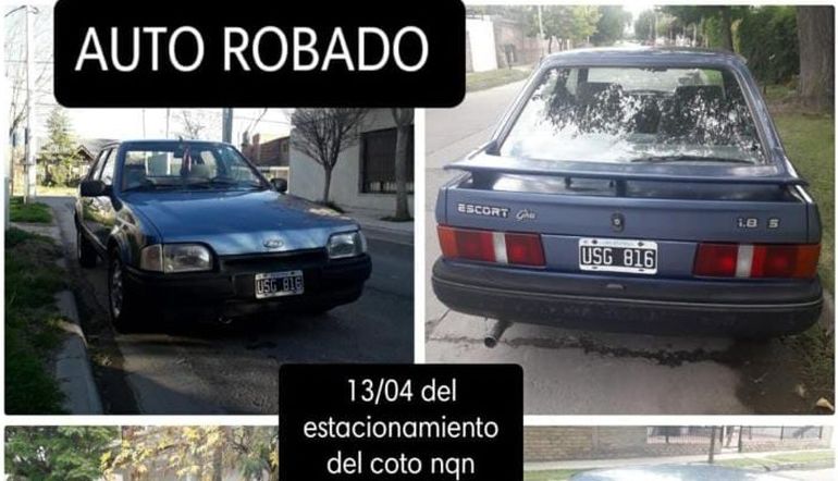 Le robaron el auto del estacionamiento del Coto y nadie lo ayudó