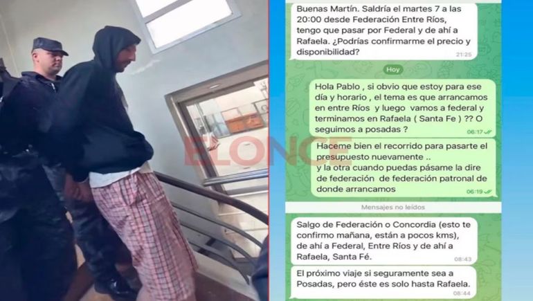 Los chats de WhatsApp fueron clave para reconstruir el plan del asesino y demostrar cómo ocultó su verdadero destino. Los chats de WhatsApp fueron clave para reconstruir el plan del asesino y demostrar cómo ocultó su verdadero destino.