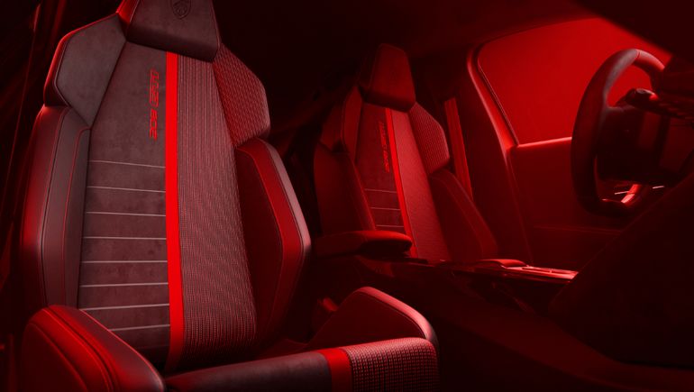 Peugeot E-208 GTI. Peugeot E-208 GTI.