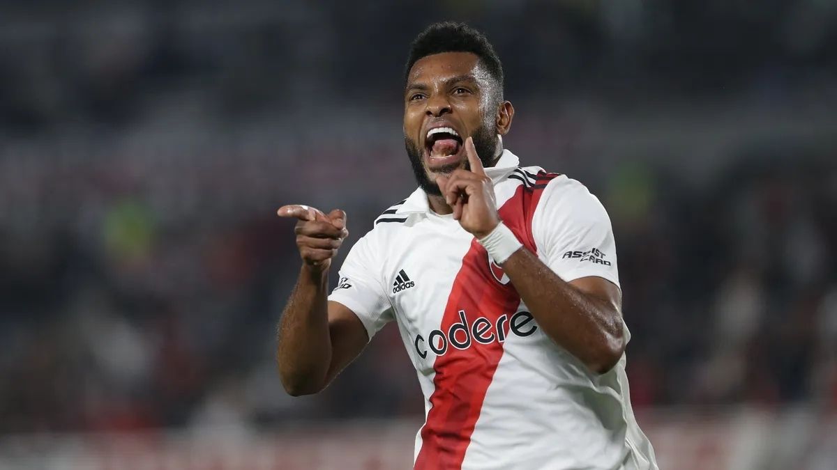 La inesperada foto del cumpleaños de Miguel Borja antes del debut de River