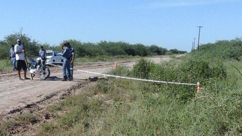 Uno de los lugares donde se encontraron restos de la víctima