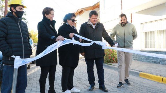 Gaido inauguró las obras de renovación del Pasaje Guzmán