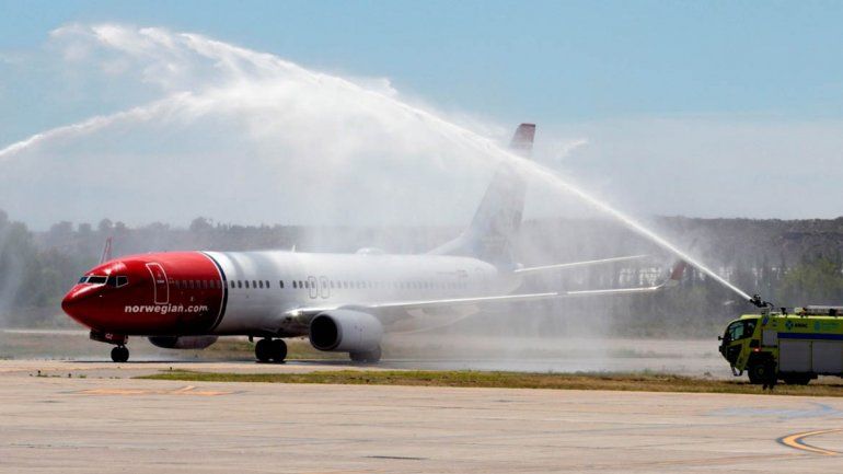 La low cost Norwegian comenzó sus vuelos diarios a Neuquén