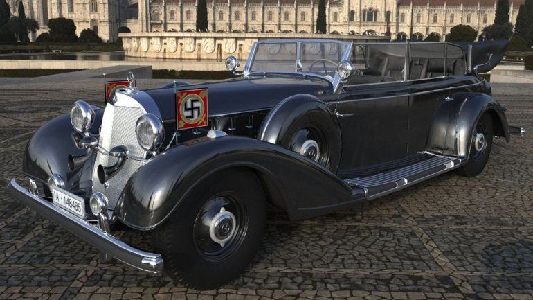 Subastan el Súper Mercedes de Adolf Hitler