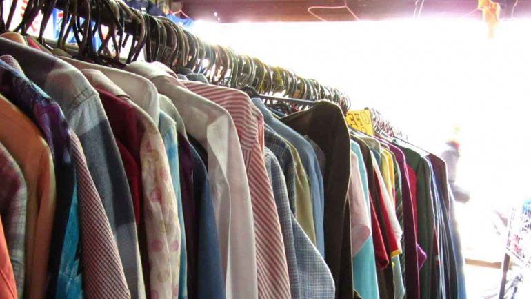 La venta de ropa usada creció un 30%