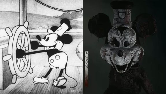 Anuncian videojuego de terror, inspirado en el Mickey Mouse original de Disney.