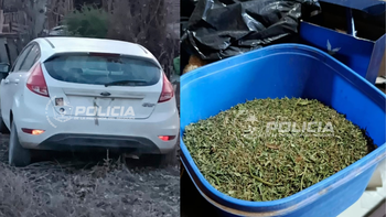 dejo el auto en marcha, se lo robaron y asi logro ubicar el escondite de los delincuentes