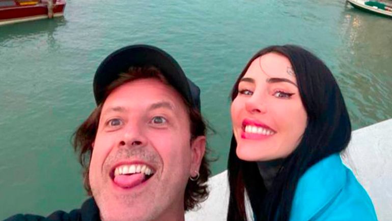 Coti y Cande en su viaje por Italia