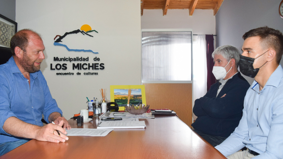 Los Miches recibe ayuda provincial para tener más gas