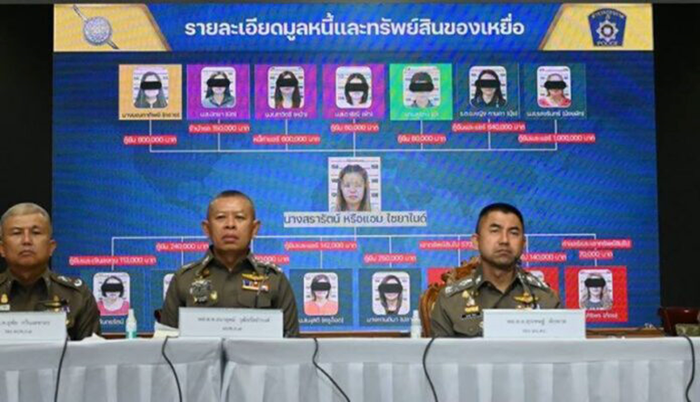 La policía muestra la conexión de Sararat con las víctimas La policía muestra la conexión de Sararat con las víctimas