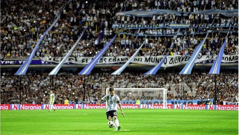 Messi volverá a jugar en La Bombonera con la camiseta de Argentina.&nbsp;