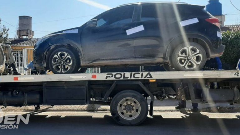 Encontraron en Neuquén la camioneta robada en El Manzanar
