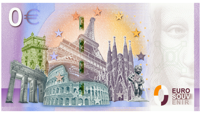 Los billetes de 0 euros que ya circulan en Alemania y distintas regiones del Viejo Mundo Los billetes de 0 euros que ya circulan en Alemania y distintas regiones del Viejo Mundo