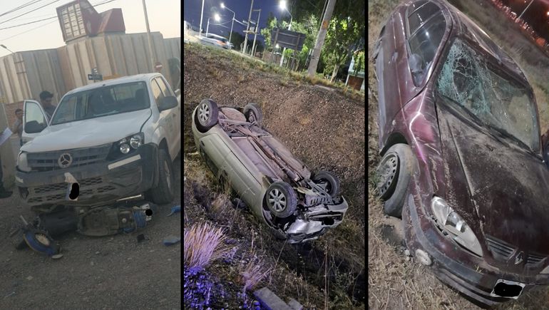 Ruta 7: hubo tres accidentes en apenas siete horas