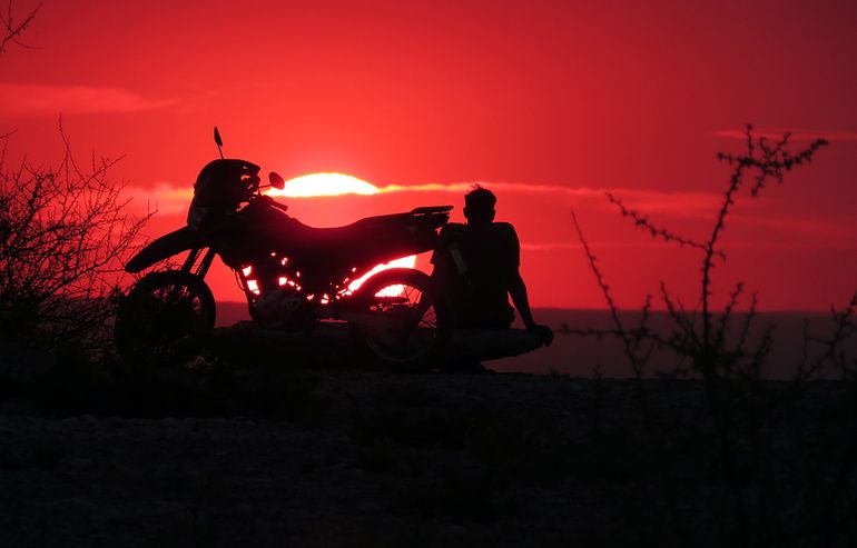 En 6 imágenes: así deslumbró un impresionante atardecer en Neuquén