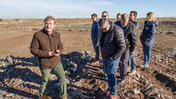 Tortoriello ha impulsado diversas tareas para sanear el basural y para remitir una parte de los residuos urbanos a instalaciones de Neuquén.