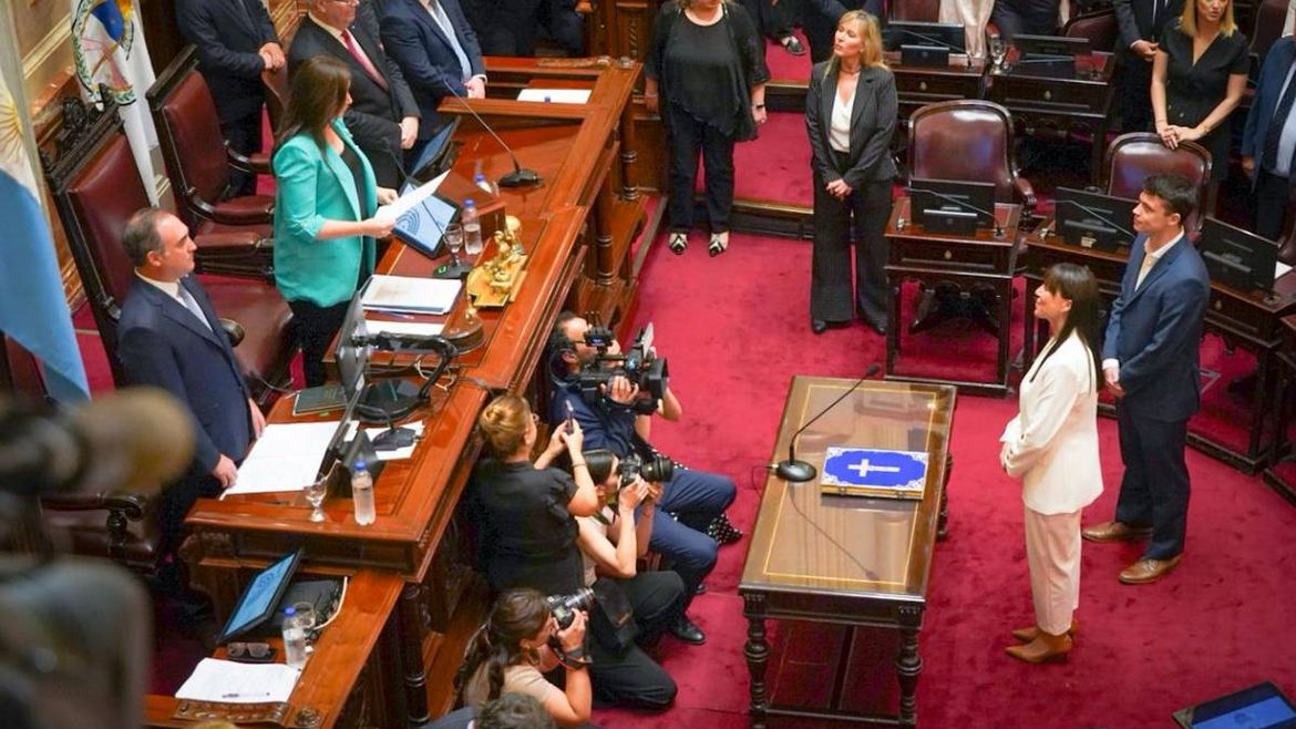 La senadora Julieta Corroza, una de las que asumió este viernes por Neuquén | LM Neuquen La senadora Julieta Corroza, una de las que asumió este viernes por Neuquén